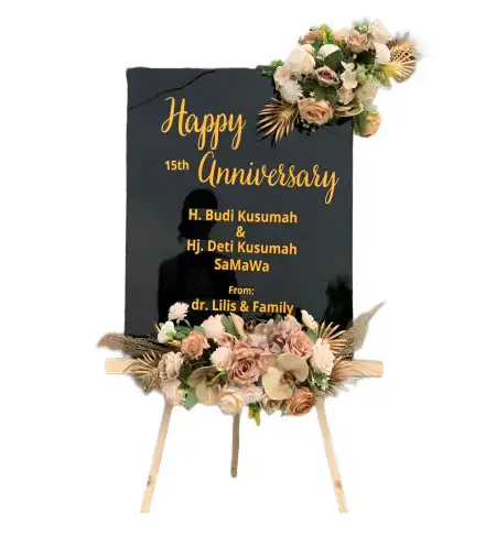 Papan Bunga Akrilik Kutai Kartanegara