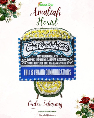 Papan Bunga Duka di Kutai Kartanegara