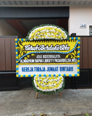 Papan Bunga Duka di Kutai Kartanegara