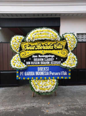 Papan Bunga Duka di Kutai Kartanegara